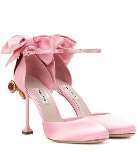 miu miu pink heels|Women's Miu Miu Heels .